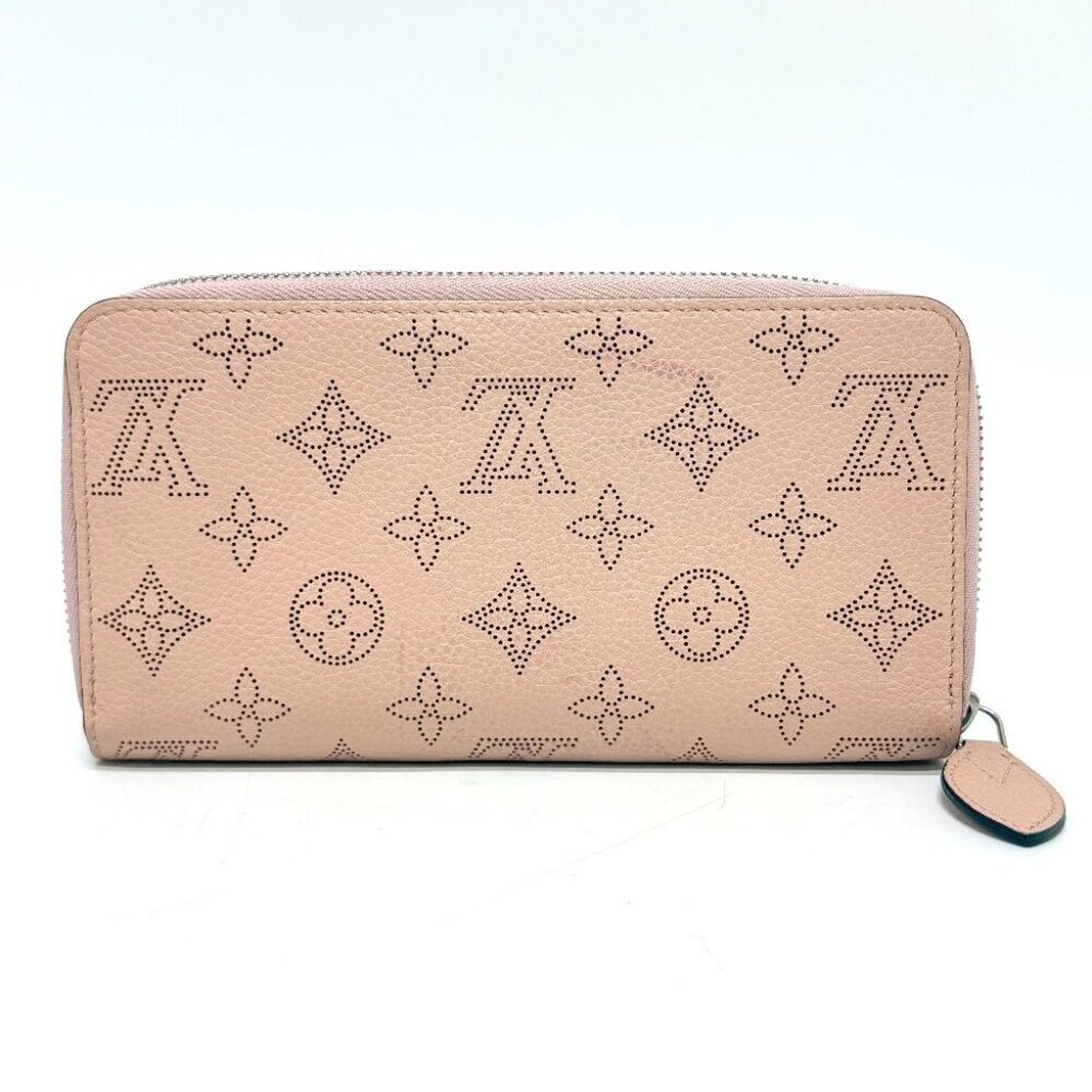 LOUIS VUITTON M61868 Zippy Wallet Small Wallet MonogramMahina Magnolia